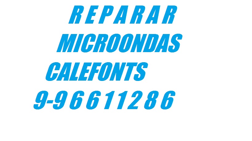 REPARAR-CALEFONT-MICROONDAS-CONCEPCION